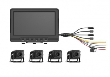 Hikvision Kit de Vigilancia AE-VD2501A-A de 4 Cámaras CCTV Bullet 