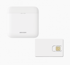 Hikvision Kit Sistema de Alarma AXPRO-KIT-GSM-1Y, Inalámbrico, 48 Zonas de Alarma, con Panel de Control 