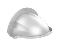 Hikvision Protector de Lluvia Para Cámaras Domo, Blanco 