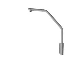 Hikvision Montaje de Poste para Cámaras, Blanco 