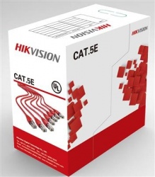 Hikvision Bobina de Cable Ethernet Cat5e, UTP, 305 Metros 