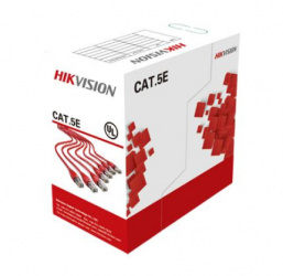 Hikvision Bobina de Cable Ethernet Cat5e, UTP, 305 Metros 