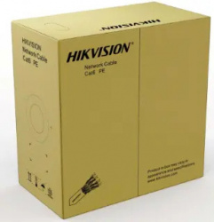 Hikvision Bobina de Cable Ethernet Cat6, UTP, 305 Metros 