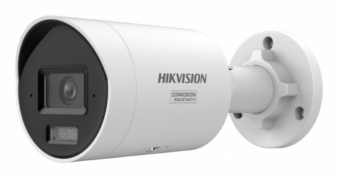 Hikvision Cámara de Seguridad IP Bullet para Exteriores DS-2CD3087G3-LIU, Alámbrico, 3840x2160 4K, Día/Noche 