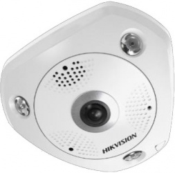 Hikvision Cámara IP Fisheye IR para Interiores DS-2CD6365G0E-IS(B), Alámbrico, 3072 x 2048 Pixeles, Día/Noche 