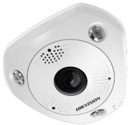 Hikvision Cámara IP Fisheye IR para Interiores/Exteriores DS-2CD63C5G0-IVS (1.29MM), Alámbrico, 3072 x 2048 Pixeles, Día/Noche 