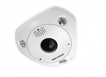 Hikvision Cámara IP Fisheye IR para Interiores DS-2CD63C5G0E-IVS, Alámbrico, 4000 x 3000 Pixeles, Día/Noche 