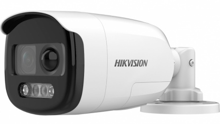 Hikvision Cámara CCTV Bullet Turbo HD para Exteriores ColorVu DS-2CE12DFT-PIRXOF28, Alámbrico, 1920 x 1080 Pixeles, Día/Noche 
