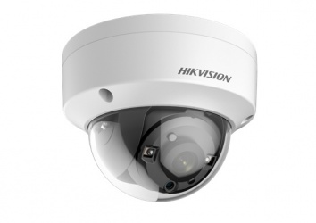 Hikvision Cámara CCTV Domo Turbo HD IR para Interiores/Exteriores DS-2CE57U1T-VPITF, Alámbrico, 3840 x 2160 Pixeles, Día/Noche 