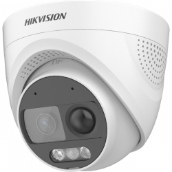 Hikvision Cámara CCTV Turret Turbo HD para Exteriores ColorVu DS-2CE72DF3T-PIRXOS con Detector de Temperatura, Alámbrico, 1920 x 1080 Pixeles, Día/Noche 