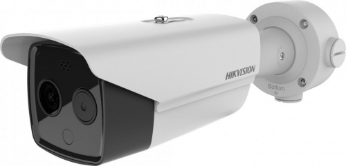 Hikvision Cámara Térmica IP Bullet IR para Interiores/Exteriores DS-2TD2617B-3/PA, Alámbrico, 2688 x 1520 Pixeles, Día/Noche ― Incluye Adaptador para Tripié 