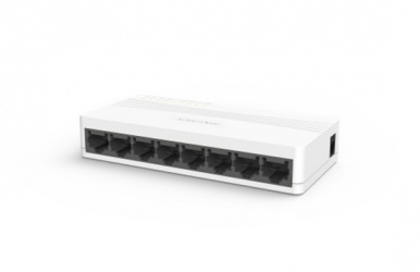Switch Hikvision Fast Ethernet DS-3E0108D-E, 8 Puertos 10/100Mbps, 1.6Gbit/s, 1000 Entradas - No Administrable 