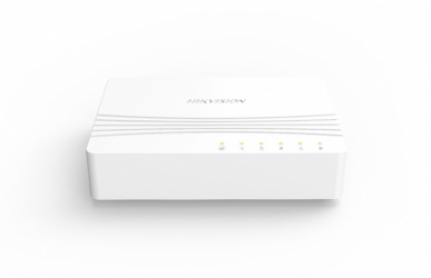 Switch Hikvision Gigabit Ethernet DS-3E0508D-E, 8 Puertos 10/100/1000Mbps, 16Gbit/s, 4000 Entradas - No Administrable 