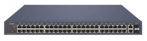 Switch Hikvision Gigabit Ethernet RG-ES209GC-P, 48 Puertos PoE 10/100/1000Mbps + 2 Puertos SFP, 470W, 104 Gbit/s, 16000 Entradas - Administrable 