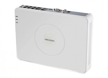 Hikvision NVR de 8 Canales DS-7108NI-SNP para 1 Disco Duro, max 4TB, 2x USB 2.0, 1x RJ-45 