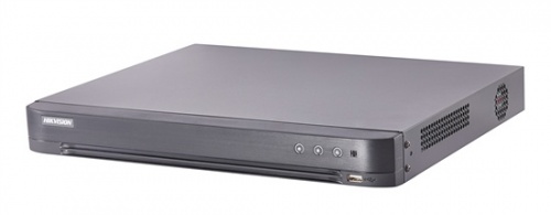 Hikvision DVR de 24 Canales + 8 Canales IP Turbo HD DS-7224HQHI-K2 para 2 Discos Duros, max. 16TB, 1x USB 3.0, 1x RS-485 