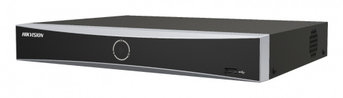 Hikvision NVR de 4 Canales DS-7604NXI-K1/4P(B) para 1 Discos Duros, máx. 10TB, 2 x USB 2.0, 5 x RJ-45 