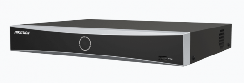 Hikvision NVR de 4 Canales DS-7604NXI-K1/4P(E) para 1 Discos Duros, máx. 16TB, 1 x USB 2.0, 1 x RJ-45 