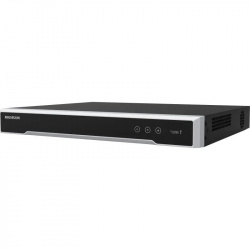 Hikvision NVR de 16 Canales DS-7616NI-K2/16P(D) para 2 Discos Duros, máx. 10TB, 2x USB 2.0, 17x RJ-45 