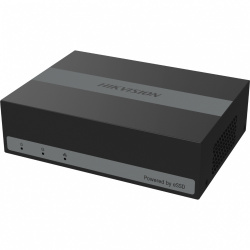 Hikvision DVR de 4 Canales TurboHD + 1 Canal IP DS-E04HQHI-B para 1 Disco Duro, 2x USB 2.0, 1x RJ-45, 1x HDMI ― Incluye eSSD Instalado 480GB 