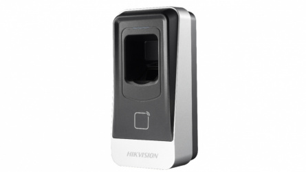 Hikvision Control de Acceso y Asistencia Biométrico DS-K1201AMF, hasta 9500 Huellas, RS-485 