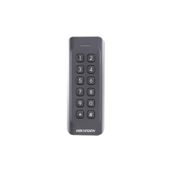 Hikvision Lector de Tarjeta Inteligente con Teclado DS-K1802EK, Wiegand, 50mm 