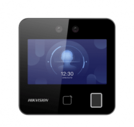 Hikvision Control de Acceso y Asistencia Biométrico DS-K1T343EFWX-B/S, 3.000 Usuarios, 3.000 Huellas, 3.000 Tarjetas, 1.500 Rostros, RS-485  
