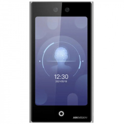 Hikvision Terminal de Reconocimiento Facial DS-K1T673DWX-K, MIFARE, 10,000 Rostros/50,000 Tarjetas/10,000 Huellas, Wi-Fi, Ethernet/USB/RS-485/WG 