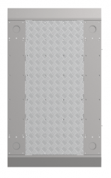 Hikvision Base para Torniquete, Metal, 90cm 