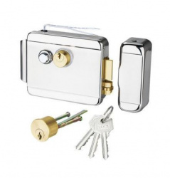 Hikvision Cerradura Eléctrica DS-K4E208, 366 x 105 x 50mm, Cromo 