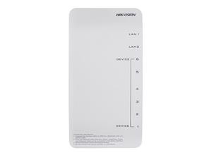 Hikvision Distribuidor Slim de Audio y Video DS-KAD606-N, 6 Puertos, para Videoportero 