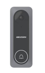 Hikvision Videoportero/Interfon DS-KB2412T-IM, Altavoz, Alámbrico, Negro/Gris  