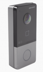 Hikvision Videoportero/Interfon DS-KV6113-PE1(C)/K, Altavoz, Alámbrico, Gris  