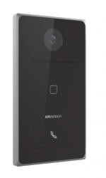 Hikvision Frente de Calle DS-KV6133-ME1, Altavoz, Alámbrico, Negro 