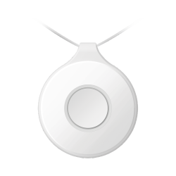 Hikvision Botón de Pánico DS-PDEBP1-EG2-WB, Inalámbrico, Blanco 