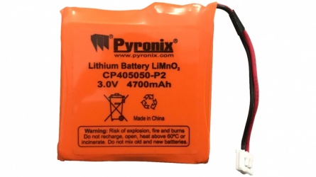 Hikvision Pila SKU, 4700mAh, 3V, para DS-PD2-T12P-WEL 