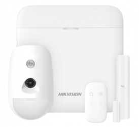 Hikvision Sensor de Movimiento PIR Montaje en Pared DS-PDPC12P-EG2-WB, Inalámbrico, hasta 12 Metros  