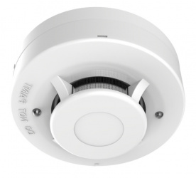Hikvision Detector de Humo Fotoeléctrico DS-PDSMK-4BAR, Alámbrico, Blanco 