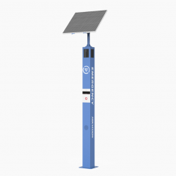 Hikvision Estación de Pánico de Emergencia DS-PEA301-CVS1-AL, Alámbrico, 12V 