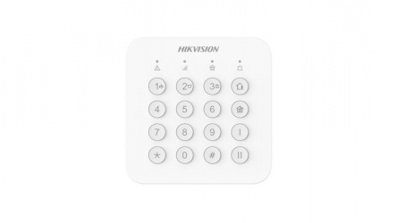 Hikvision Teclado DS-PK201B-WB, 16 Botones, RF Inalámbrico 