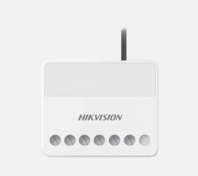 Hikvision Modulo Relevador DS-PM1-O1L-WB, 7 - 24V, Inalámbrico, Blanco - para Panel AX PRO 