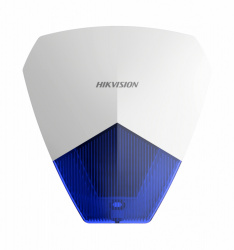 Hikvision Sirena con Luz Estroboscópica DS-PS1, Alámbrica, 105dB, Azul/Blanco 