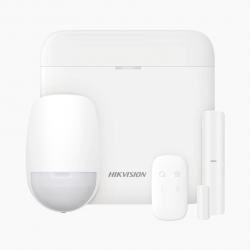 Hikvision Kit Sistema de Alarma Inteligente DS-PWA48-KS, Inalámbrico, WiFi, Incluye 1 Hub/1 Sensor PIR/1 Contacto Magnético/1 Control Remoto 