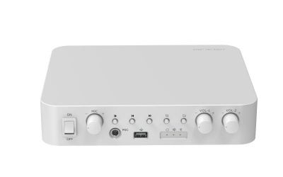 Hikvision Amplificador de Audio DS-QAE0A60G1-VB, Alámbrico/Inalámbrico, Bluetooth, 2.0 Canales, 