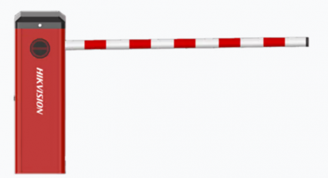 Hikvision Barrera Vehicular Derecha, hasta 3 Metros - Incluye Brazo 