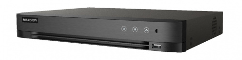 Hikvision Kit de Vigilancia HIK5MPSLQ-KIT de 4 Cámaras CCTV Bala y 4 Canales, con Grabadora 
