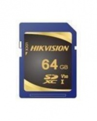 Memoria Flash Hikvision HS-SD-P10STD, 64GB SDXC Clase 10 - para Videovigilancia 
