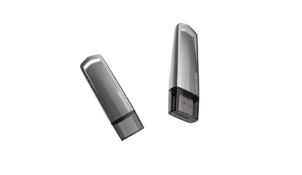 Memoria USB Hikvision M200, 32GB, USB 2.0, Lectura 80MB/s, Escritura 25MB/s, Gris 