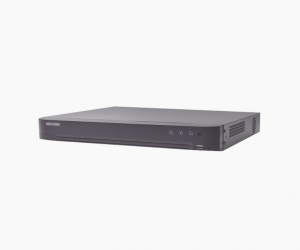 Hikvision DVR 4 Canales IDS-7204HUHI-M1/A/XT para 1 Discos Duros, máx. 10TB,  