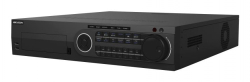 Hikvision DVR 16 Canales IDS-8116HQHI-M8/S(S) para 8 Discos Duros, máx. 12TB, 2 x USB 2.0, 2 x RJ-45 